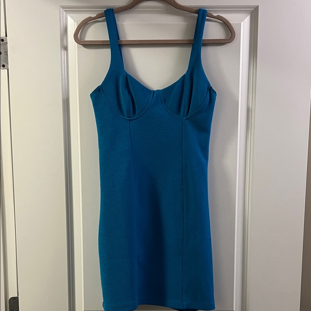 Zara Blue Mini Dress